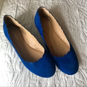 [Nine West] Scalloped Flats